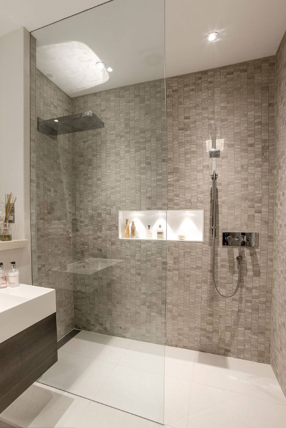 27 Walk in Shower Tile Ideas That Will Inspire You | Home ...