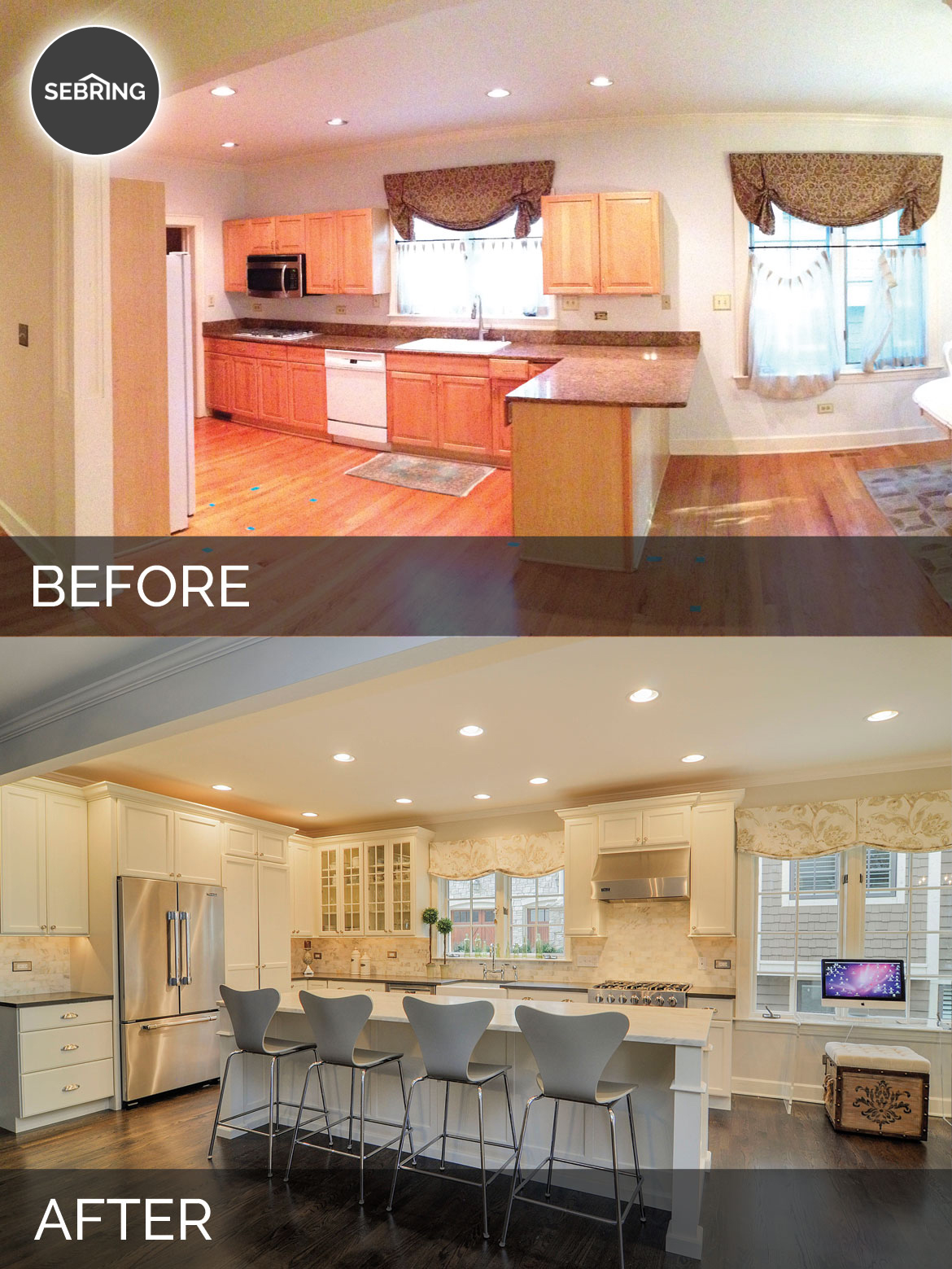 Ben & Ellen's Kitchen Before & After Pictures | Home Remodeling