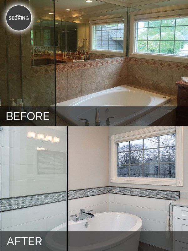 Greg & Julie's Master Bathroom Remodel Before & After Pictures ...