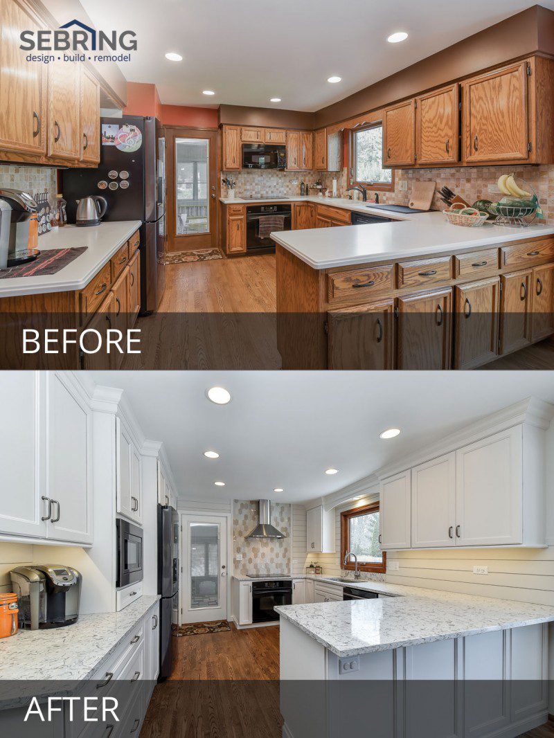 Don & Kathy's Kitchen Before & After Pictures | Sebring Design Build