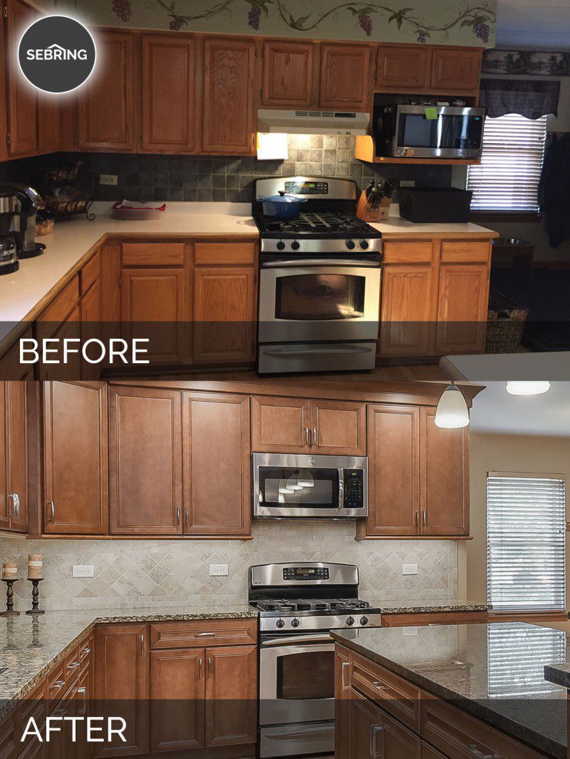 John & Angela's Kitchen Before & After Pictures | Luxury Home ...