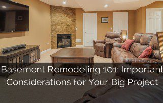 Basement Remodeling 101 Important Considerations Big Project 1 Sebring Design Build