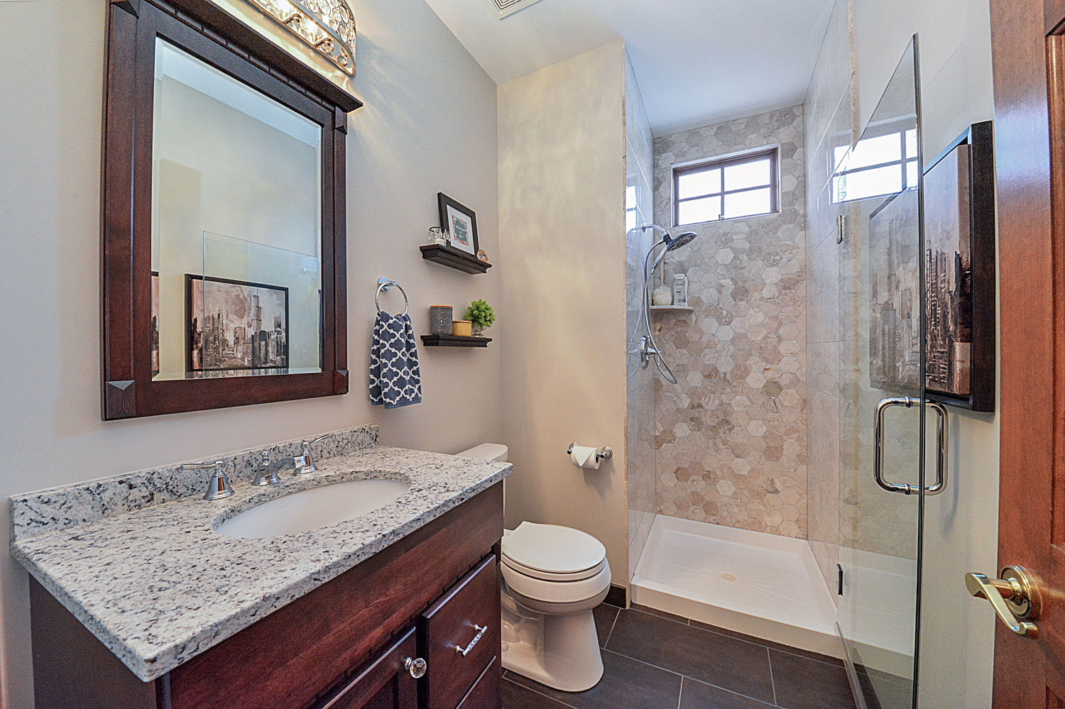 Patrick & Sharon's Bathroom Remodel Pictures | Luxury Home Remodeling