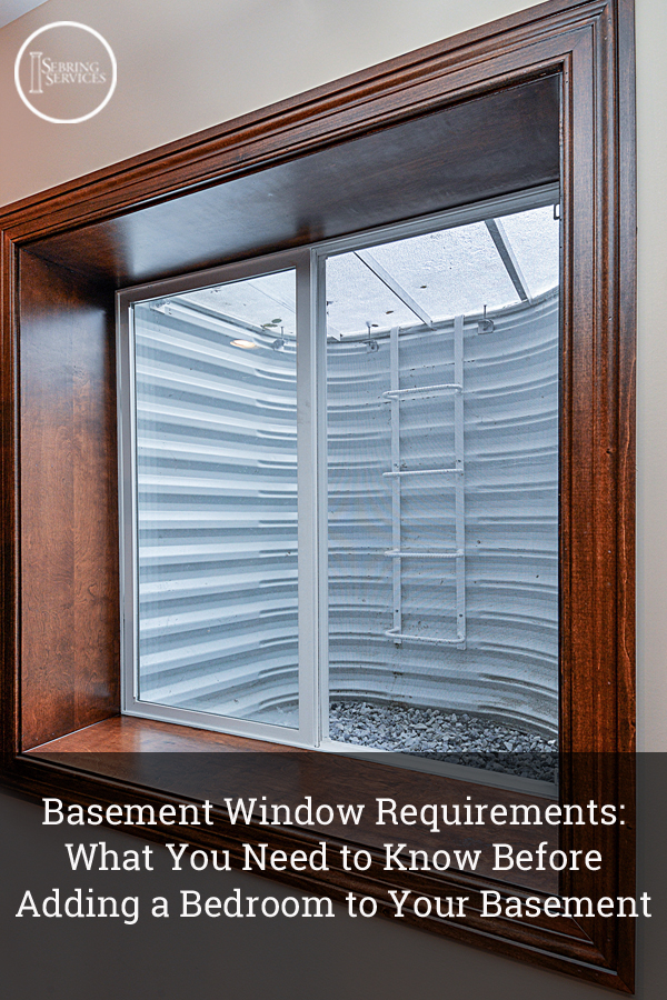 Basement Window Requirements What You Need To Know Before Adding A Bedroom To Your Basement Home Remodeling Contractors Sebring Design Build