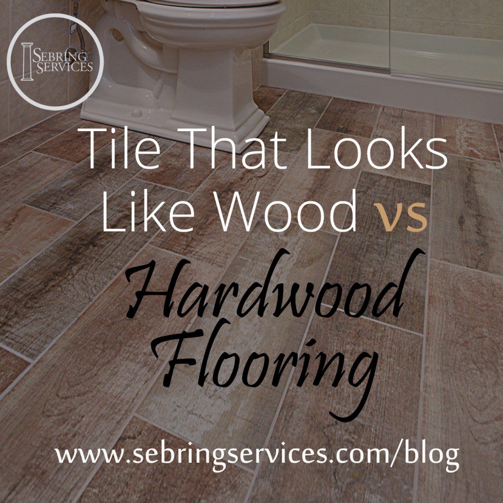 Tile That Looks Like Wood Vs Hardwood Flooring Home Remodeling Contractors Sebring Design Build