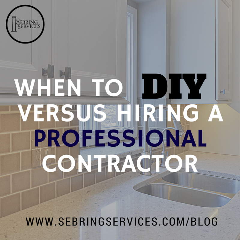 When to DIY Versus Hiring a Professional Contractor