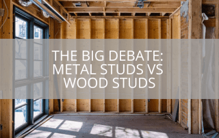 The Big Debate: Metal Studs vs Wood Studs