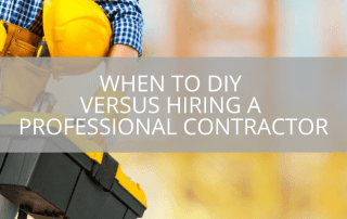 When to DIY Versus Hiring a Professional Contractor