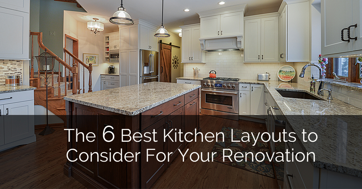 The 6 Best Kitchen Layouts To Consider, Small L Shaped Kitchen With Island Floor Plans