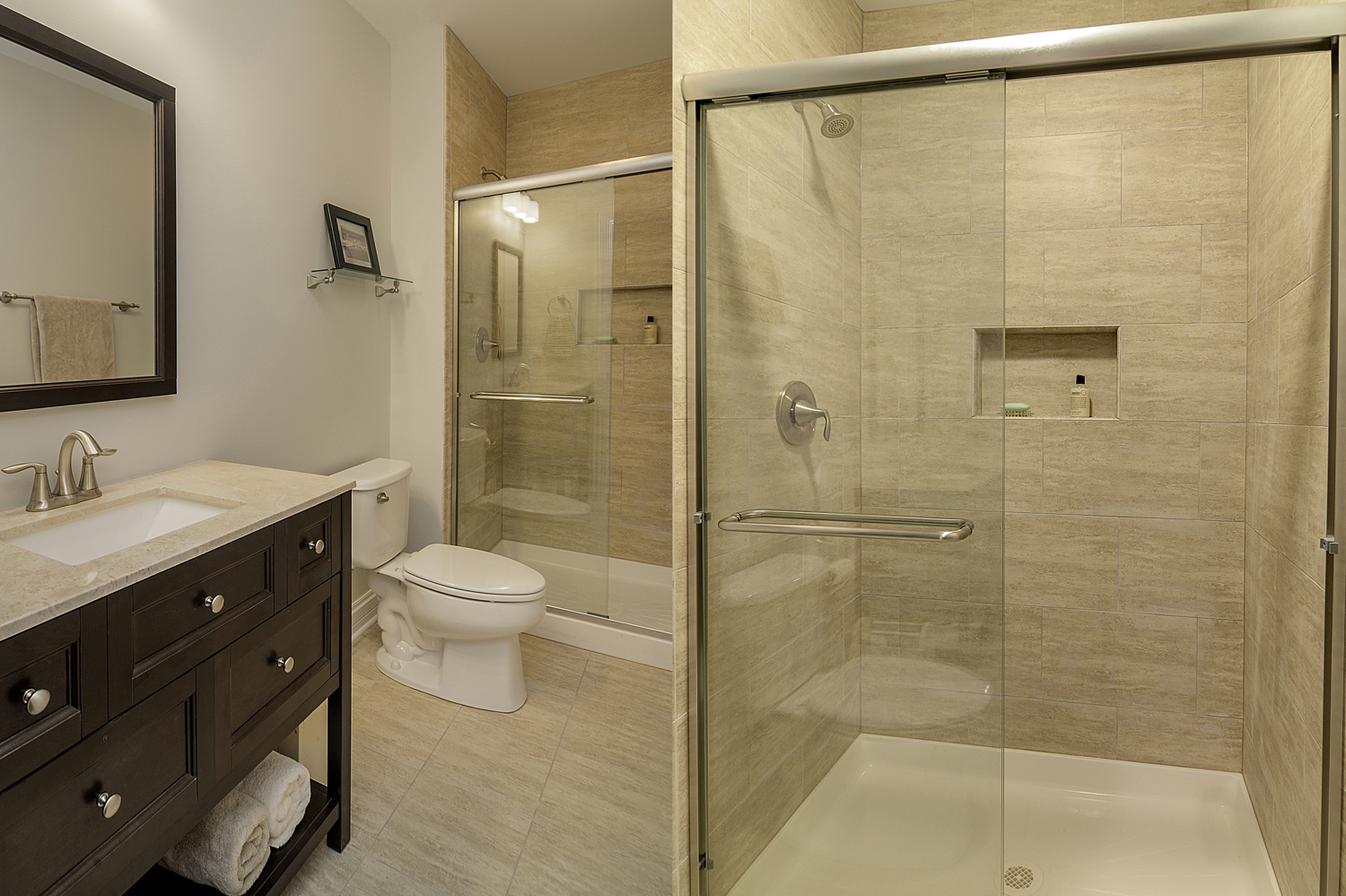 Steve & Emily's Hall Bathroom Remodel Pictures | Luxury ...