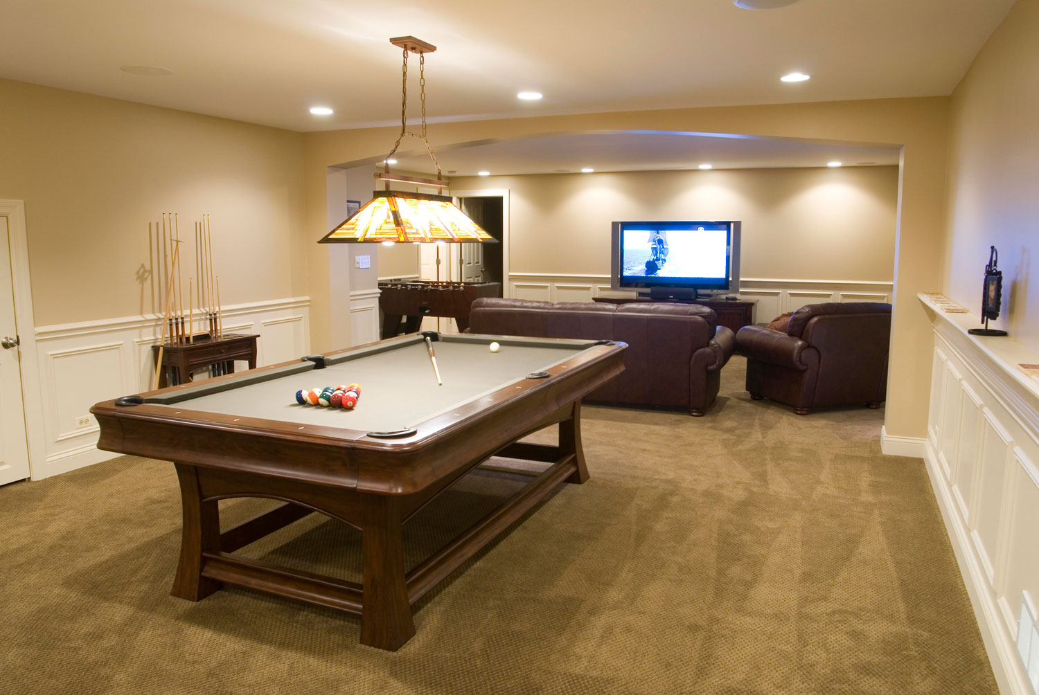 John Debbie s Basement Remodel Pictures Luxury Home Remodeling 