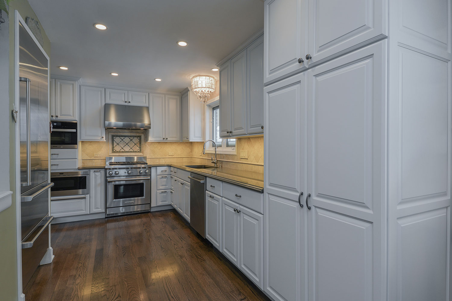Kitchen Remodeling Ideas White Cabinetry Quartz Hinsdale IL Illinois Sebring Design Build