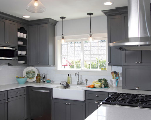 The Psychology Of Why Gray Kitchen Cabinets Are So Popular Home Remodeling Contractors Sebring Design Build
