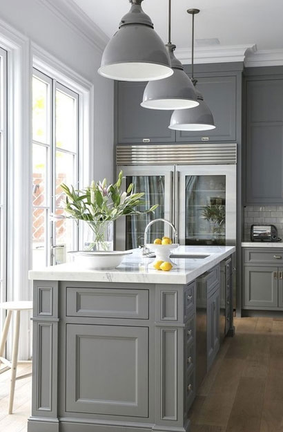 The Psychology Of Why Gray Kitchen Cabinets Are So Popular Luxury Home Remodeling Sebring Design Build