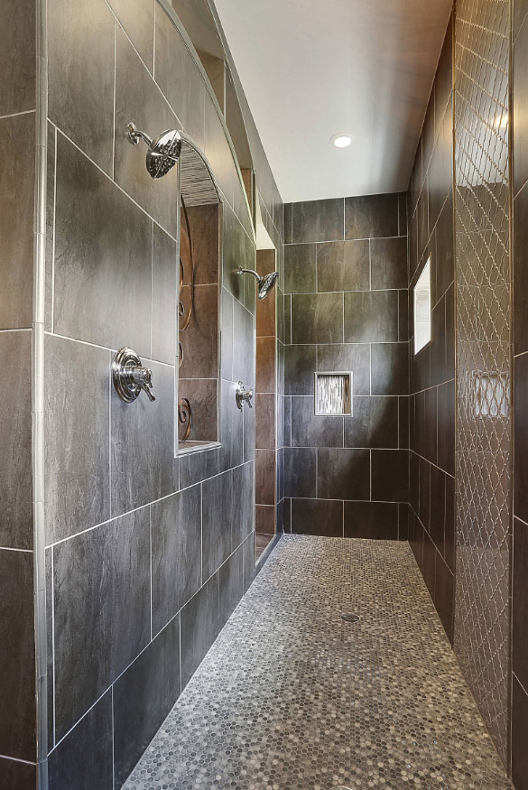 10 Modern Doorless  Shower  Ideas Images 