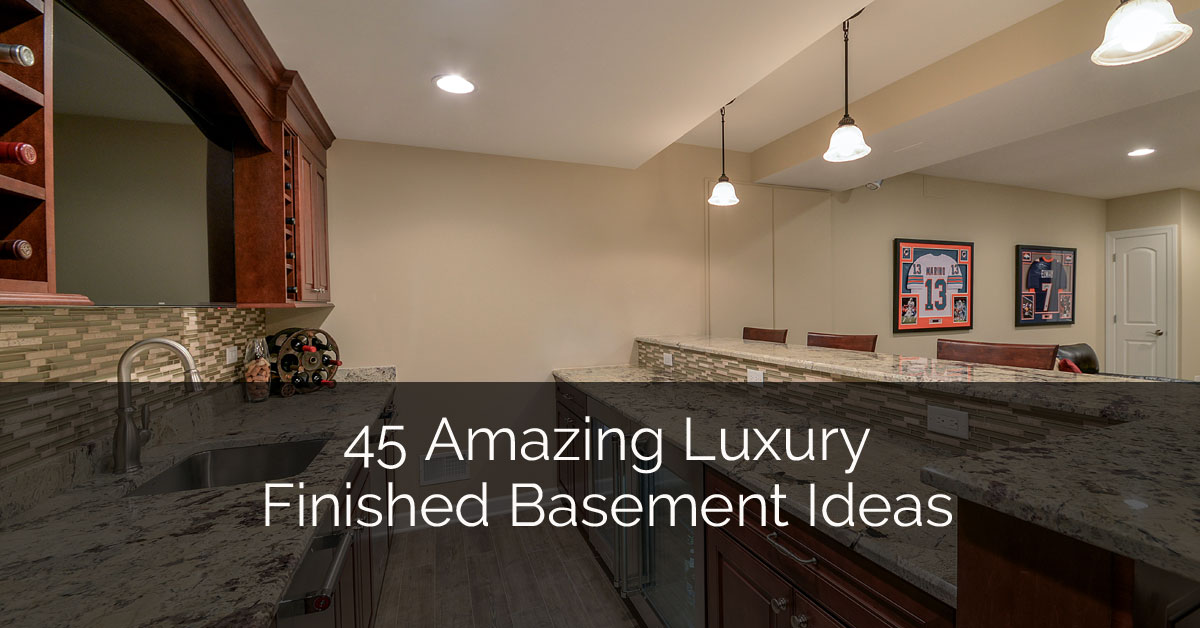 45 Amazing Luxury Finished Basement Ideas | Home Remodeling Contractors