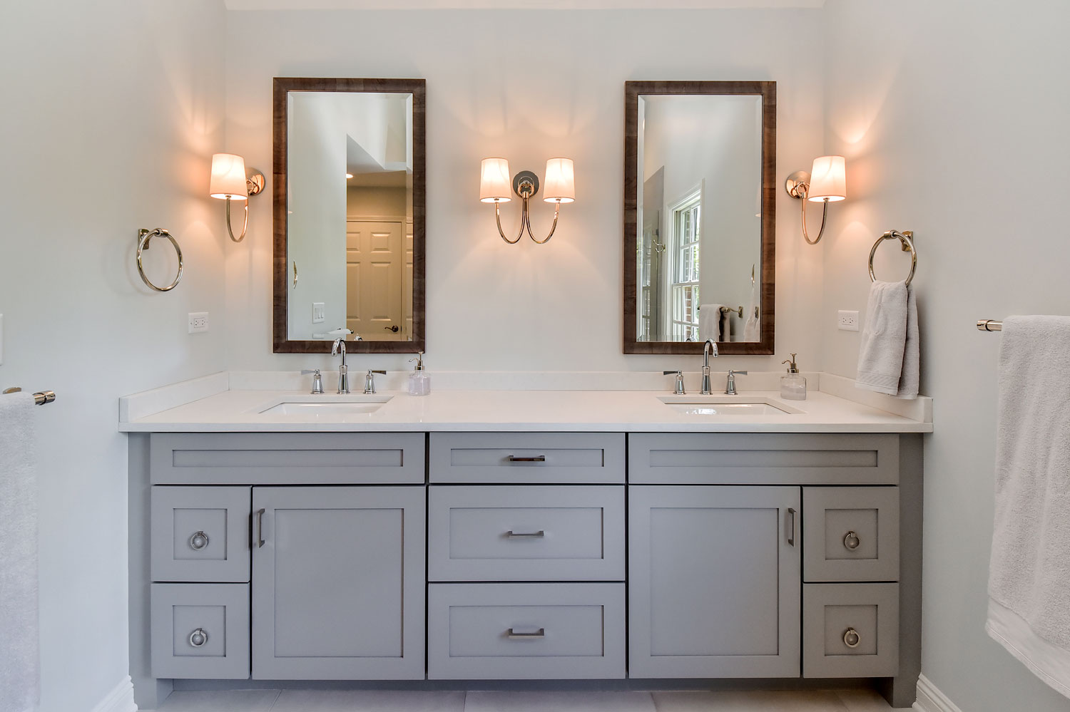 Bathroom Remodeling Tile Quartz Ideas Naperville - Sebring Design Build