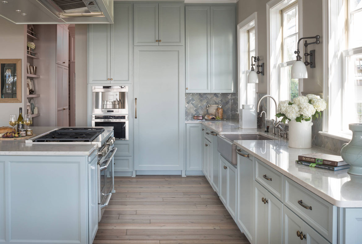 Design Trend Blue  Kitchen  Cabinets  30 Ideas  to Get You 