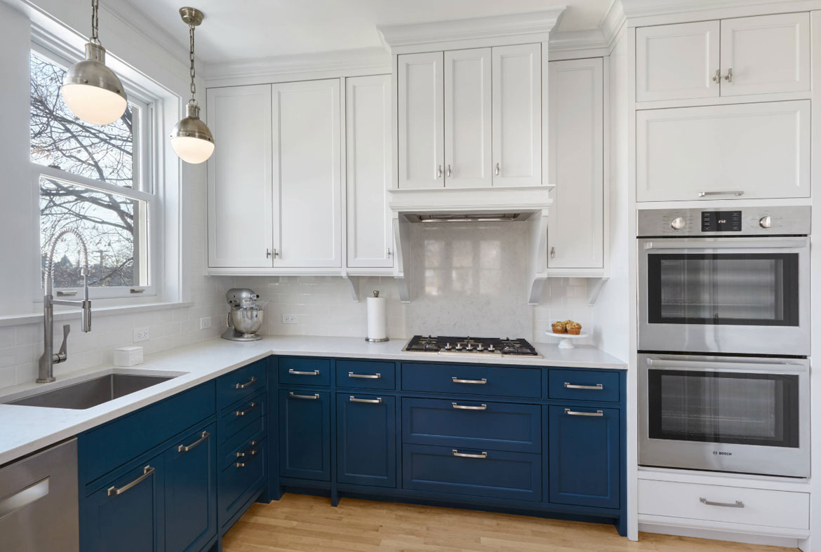 31 Awesome Blue Kitchen Cabinet Ideas | Home Remodeling ...