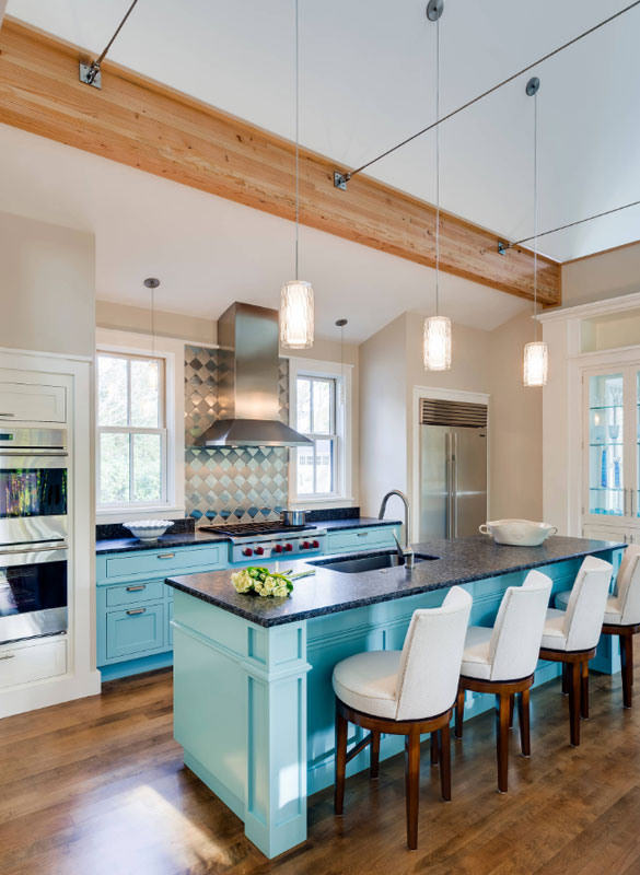 31 Awesome Blue Kitchen Cabinet Ideas Home Remodeling