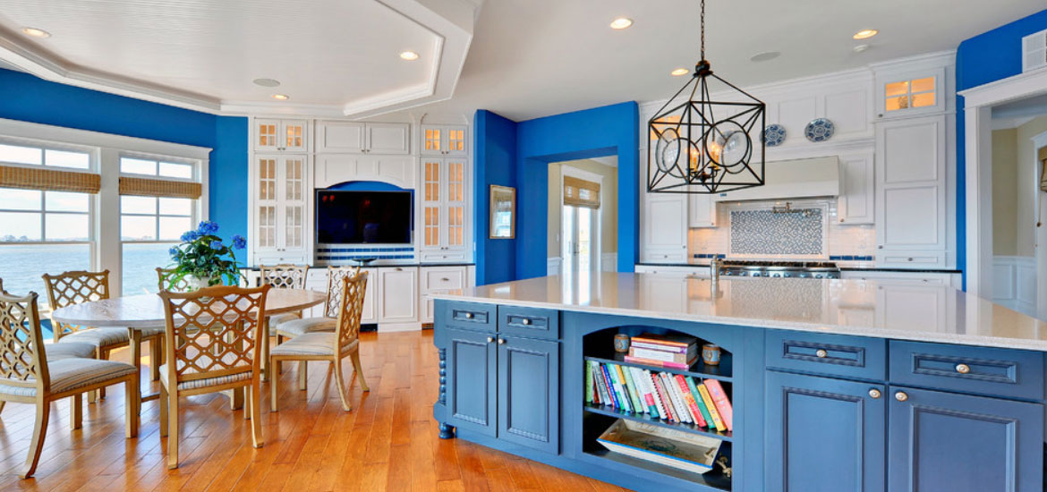 design trend: blue kitchen cabinets & 30 ideas to get you started