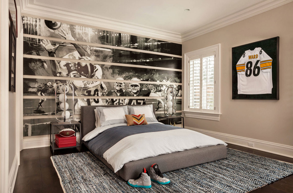 47 Really Fun Sports Themed Bedroom Ideas | Home Remodeling Contractors ...