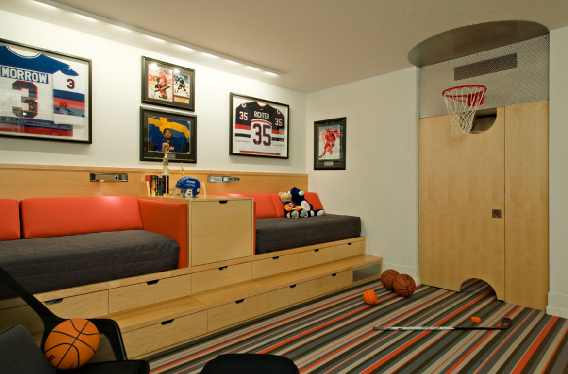 47 Really Fun Sports Themed Bedroom Ideas Home Remodeling