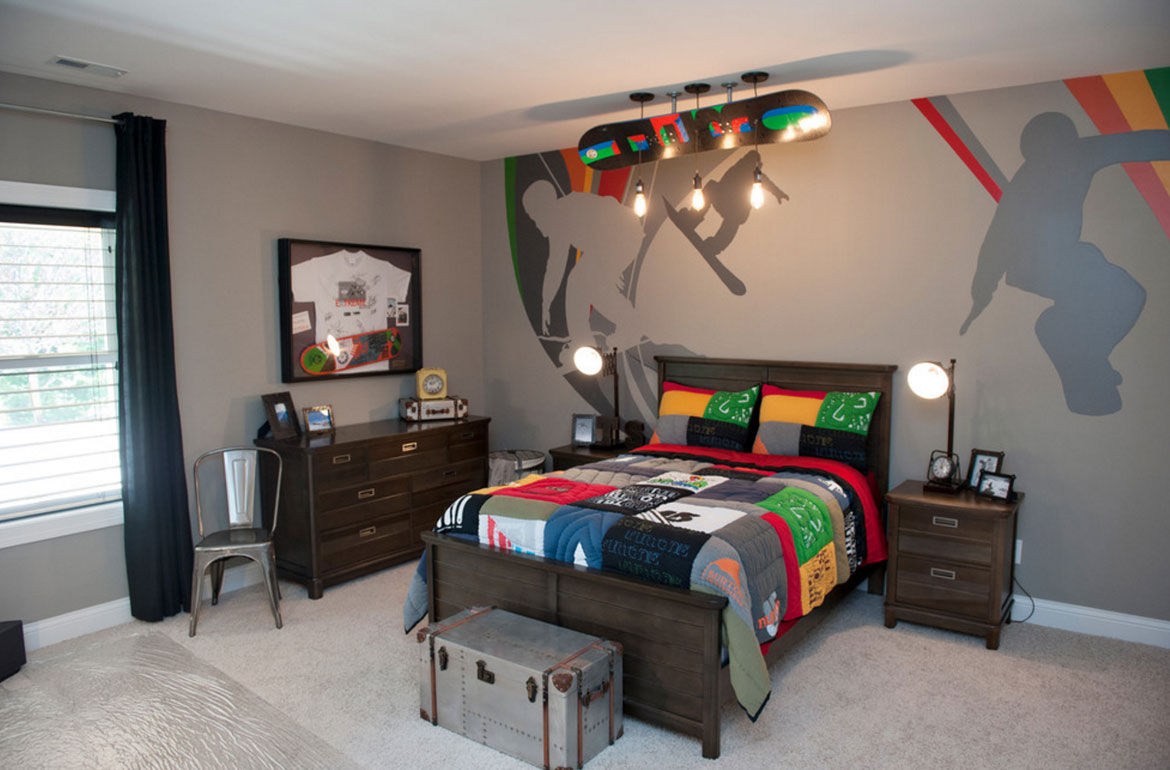 47 Really Fun Sports Themed Bedroom Ideas Home Remodeling