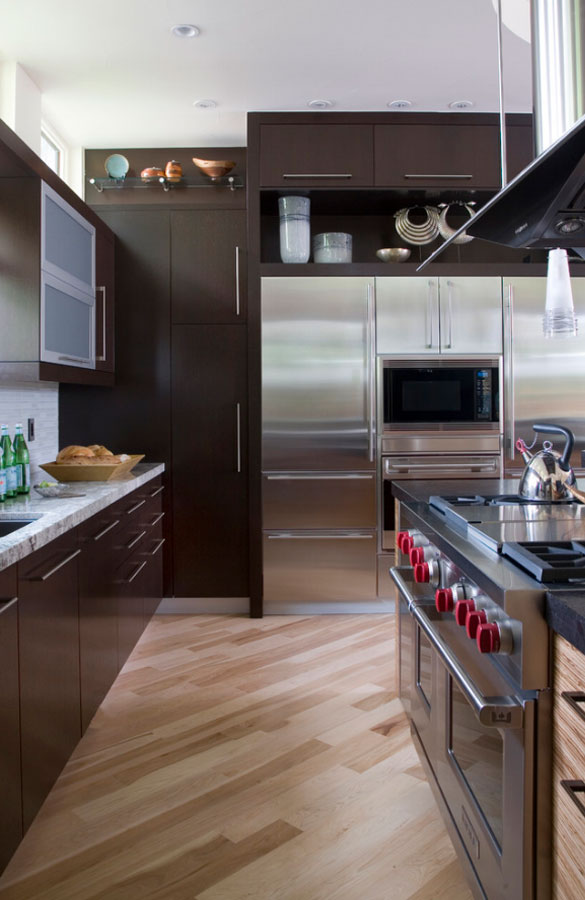 Dark Wood Floors With Dark Cabinets Mycoffeepot Org