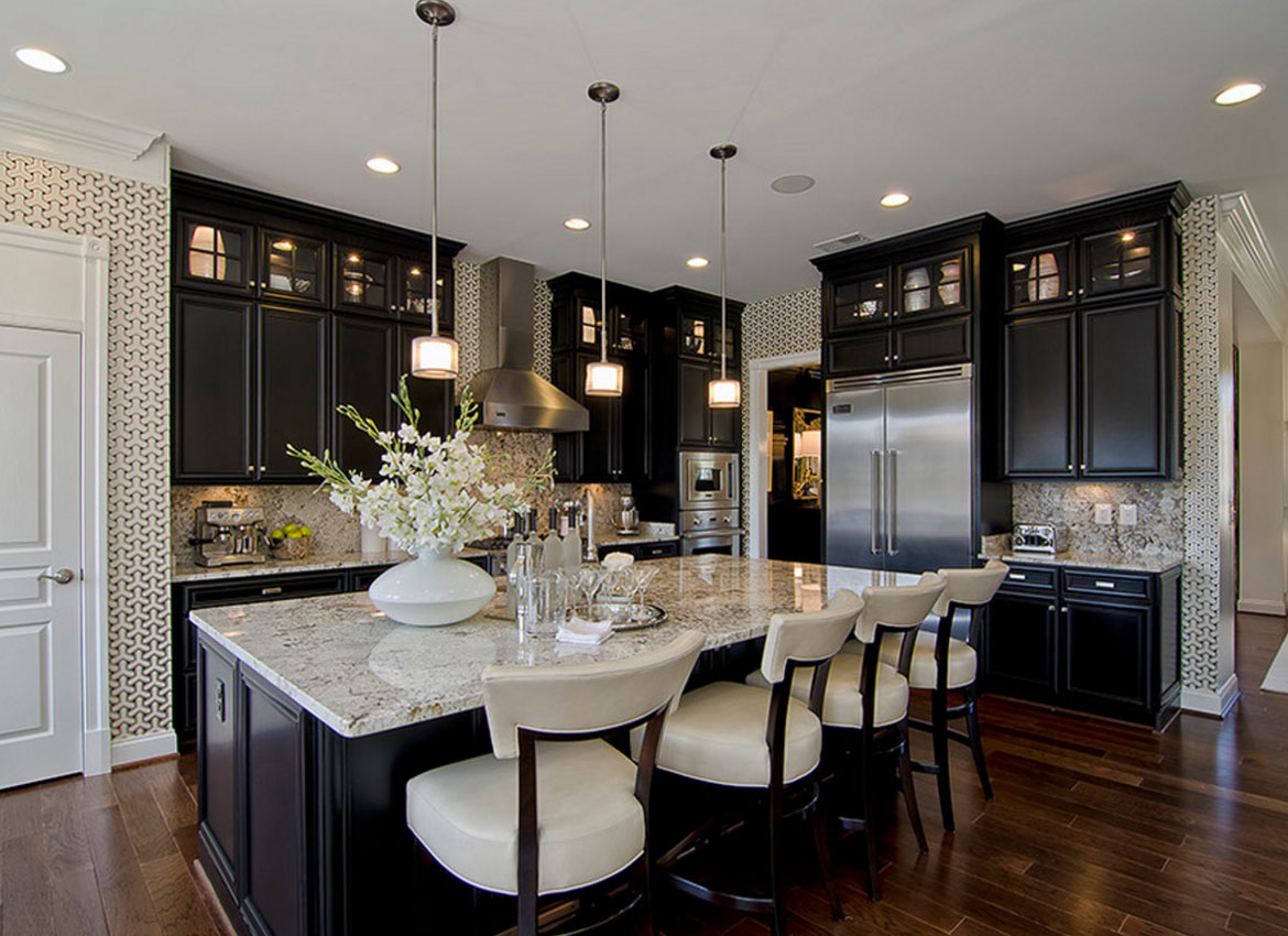 30 Classy Projects With Dark Kitchen Cabinets Home Remodeling