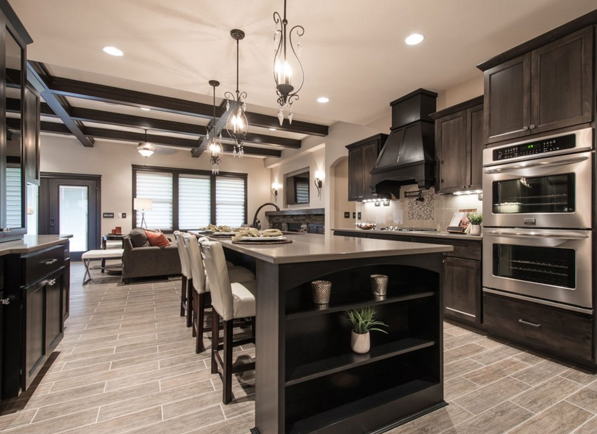 30 Classy Projects With Dark Kitchen Cabinets Home Remodeling Contractors Sebring Design Build