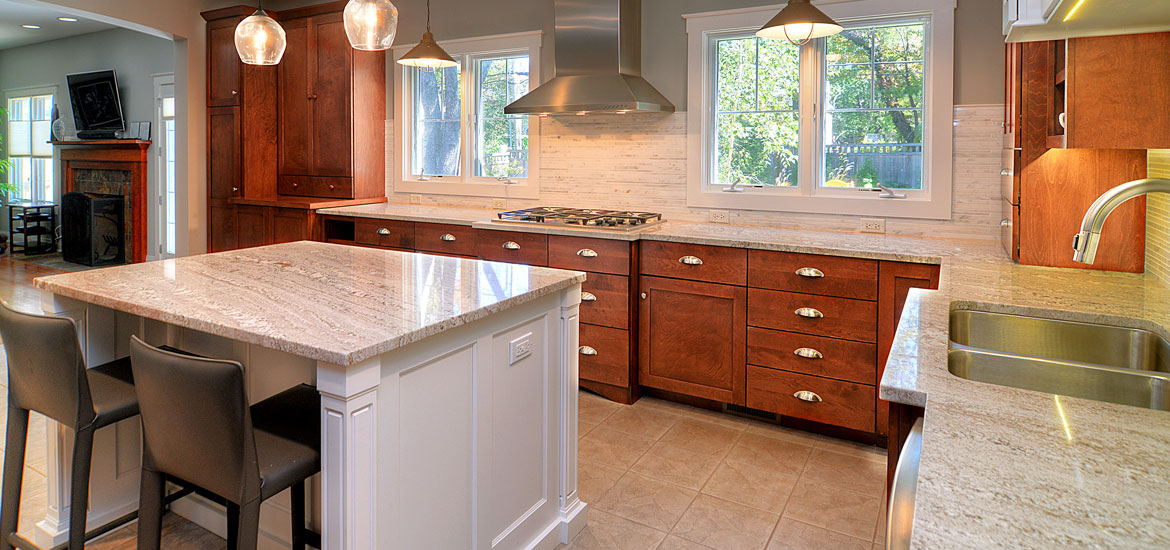 How to match countertops with cabinets