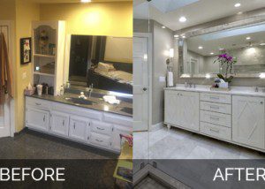 Aurora Master Bathroom Before & After - Sebring Design Build