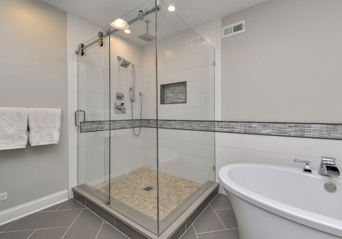 Cửa kính phòng tắm không khung - Dịch vụ Sebring