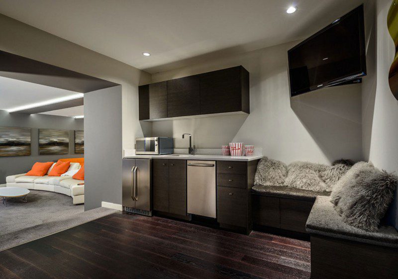 29 Basement Kitchenette Ideas to Help You Entertain in Style | Sebring ...