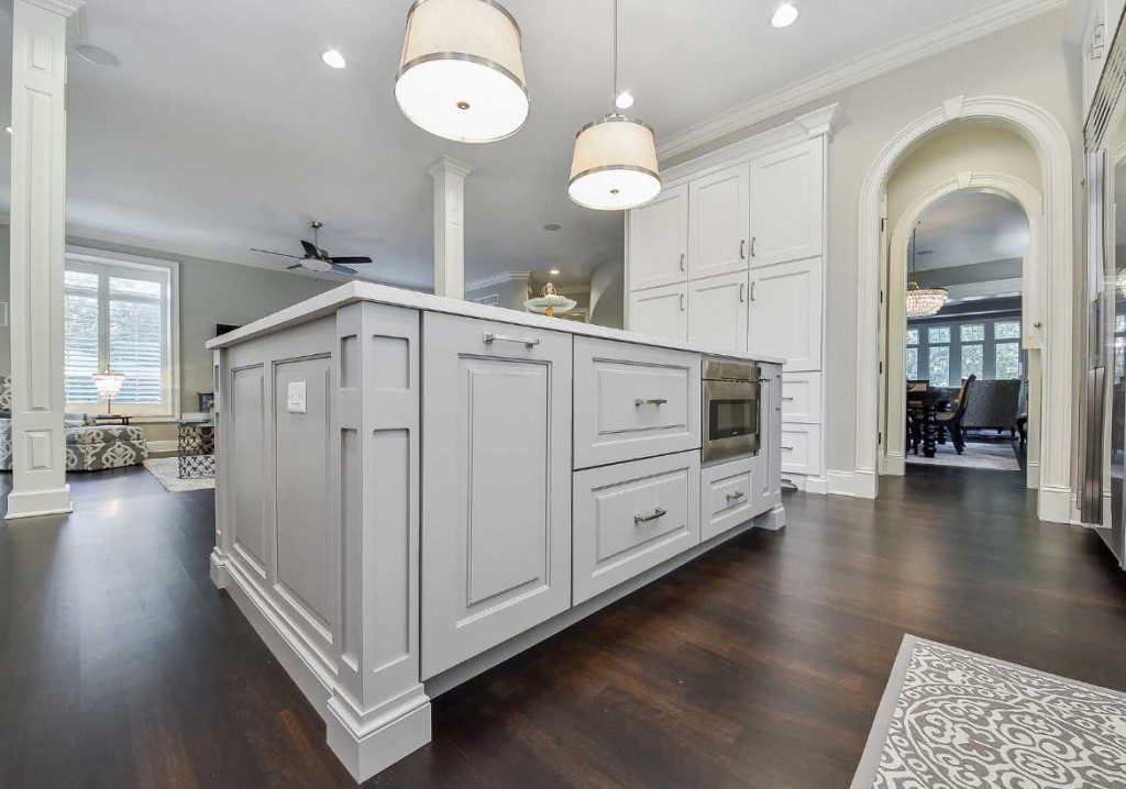 custom kitchen island bench