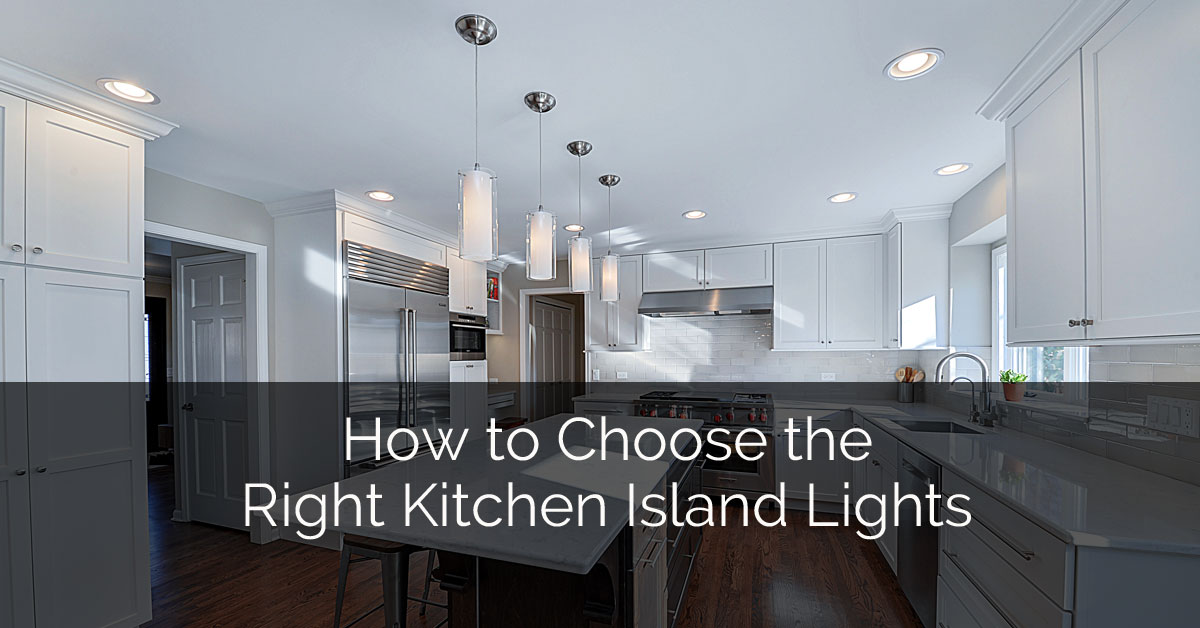 Choose The Right Kitchen Island Lights, How To Measure For Pendant Lights Over Kitchen Island