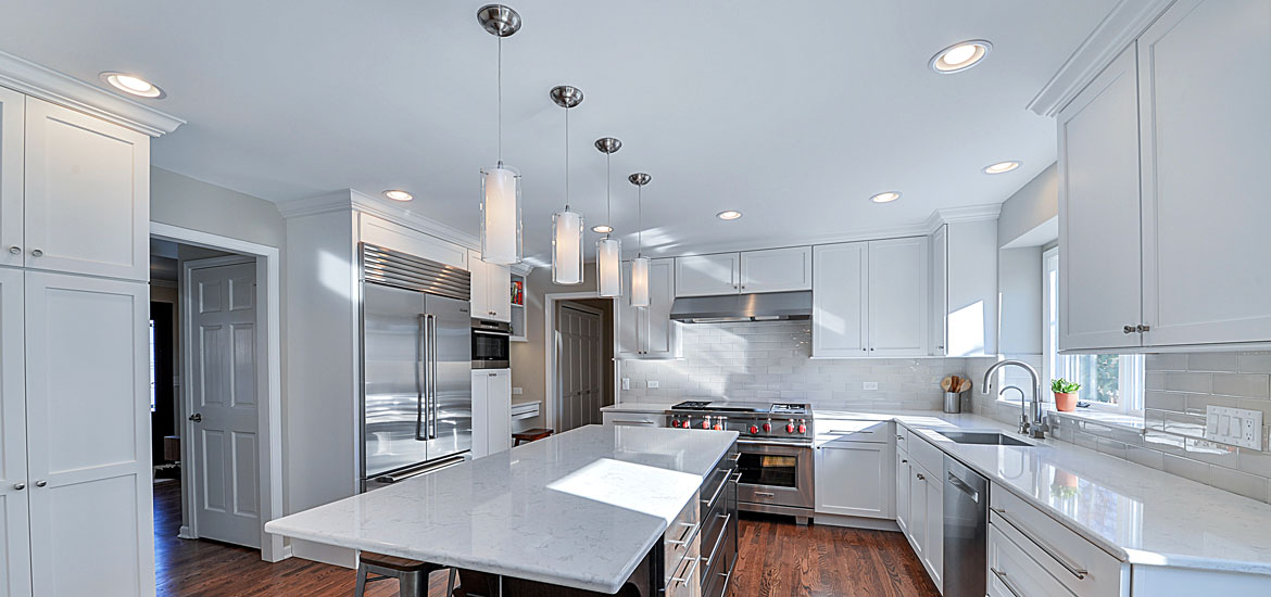 kitchen island recessed lighting