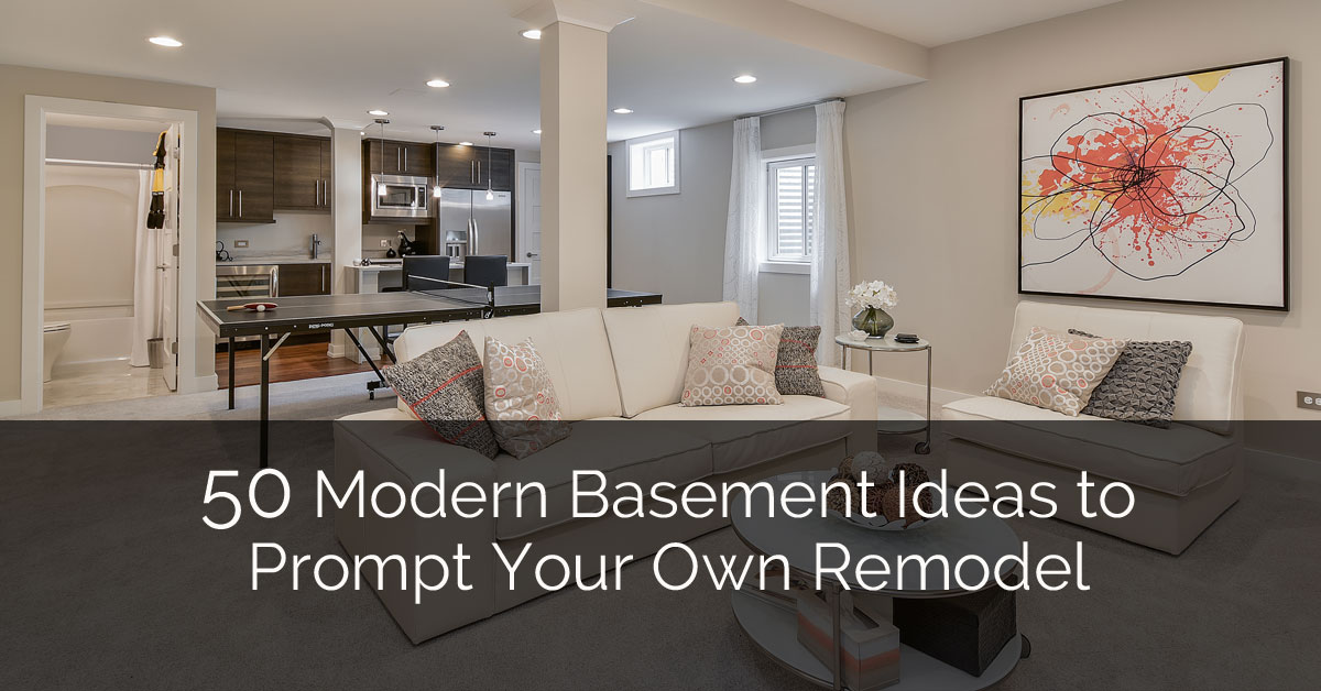 Modern Basement Ideas to Prompt Your Own Remodel 0_Sebring Services