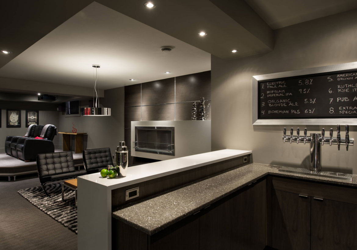 Modern Basement Ideas to Prompt Your Own Remodel - Sebring Design Build