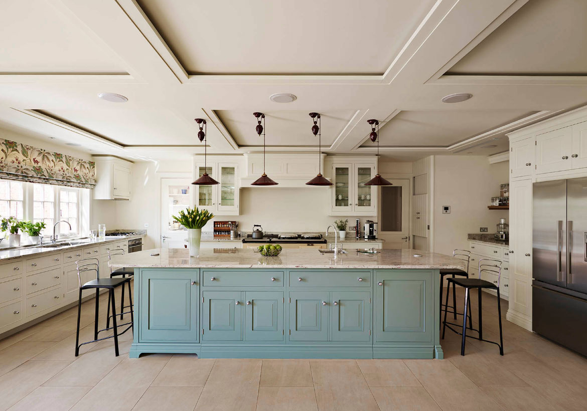 60 Long Kitchen Island Ideas And Examples Photos