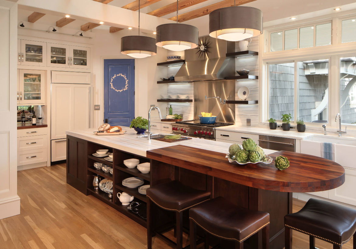 70 Spectacular Custom Kitchen Island Ideas | Home Remodeling ...