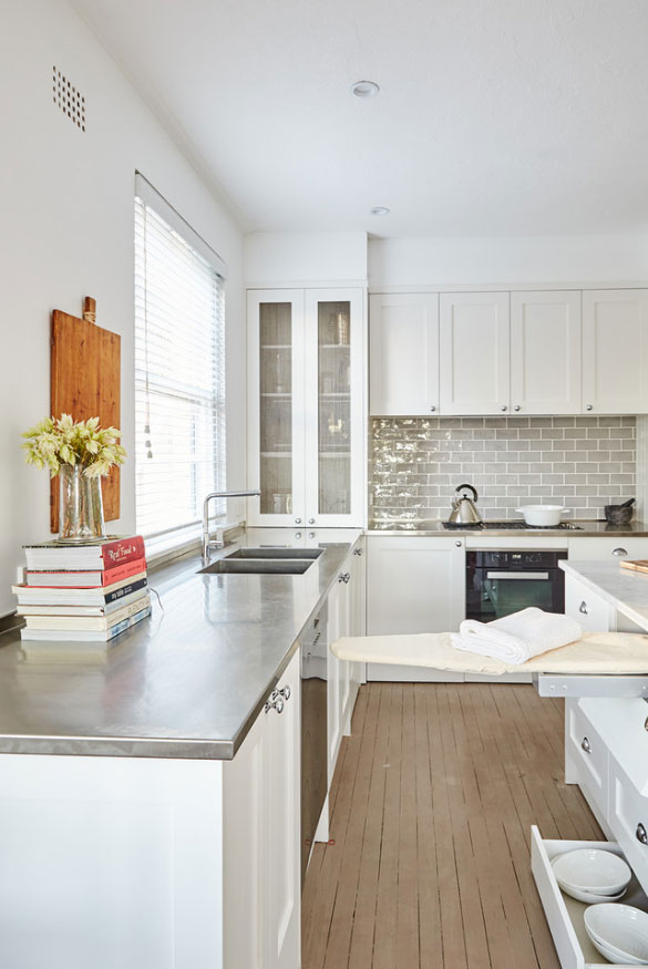 stainless countertops