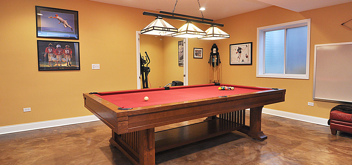 Gaming And Pool Table Room Sizes Home Remodeling Contractors