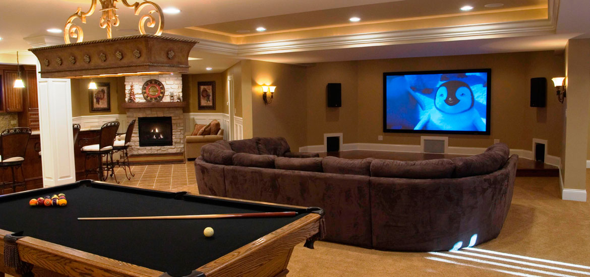 billiards game room floor plan