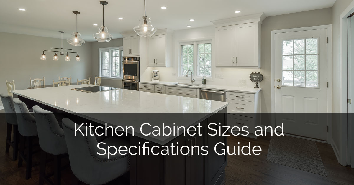 Kitchen Cabinet Sizes And Specifications Guide Home Remodeling