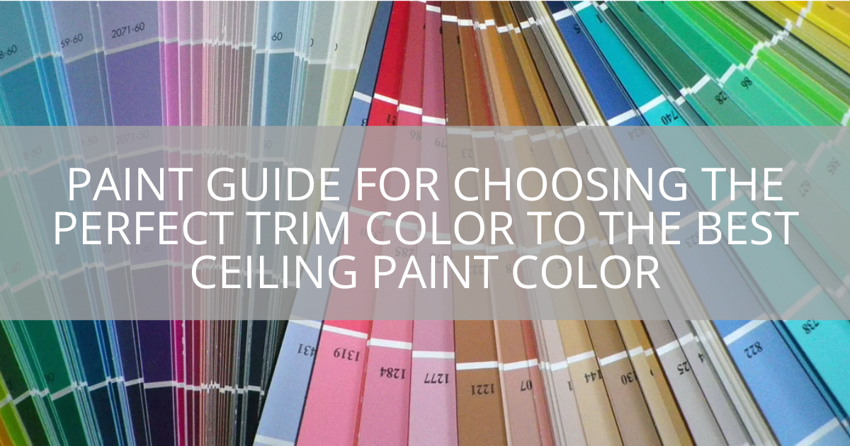 The Ultimate Paint Guide For Choosing the Perfect Trim Color to the ...