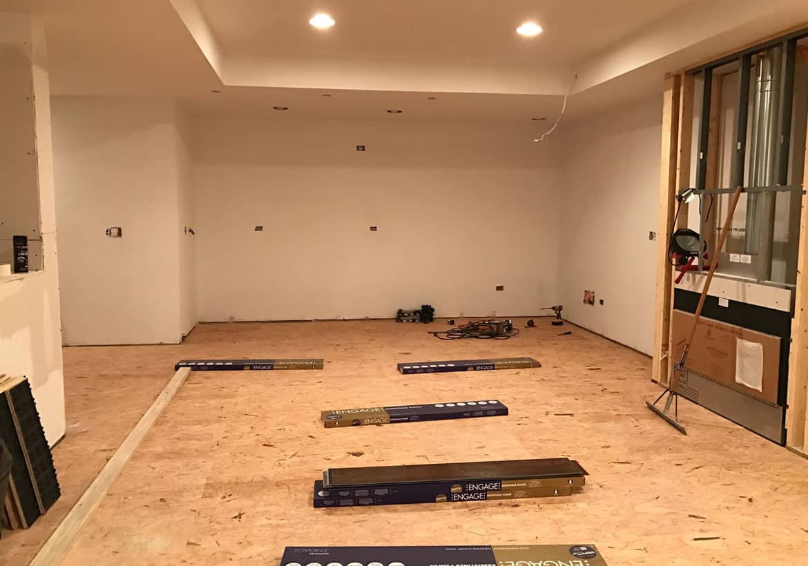 Basement Subfloor Options Dricore Versus Plywood Home Remodeling Contractors Sebring Design Build