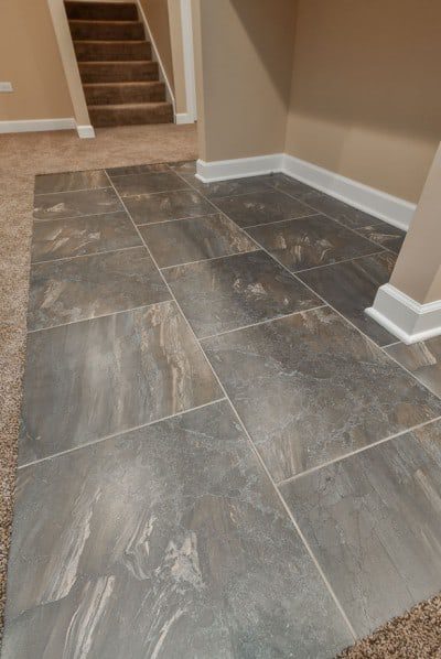 Basement Suloor Options Dricore, Floor Tiles With Built In Vapor Barriers Canada