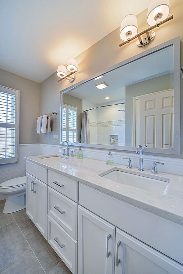 Bathroom Mirrors That Are The Perfect, How Big Should A Mirror Be Over 72 Inch Vanity